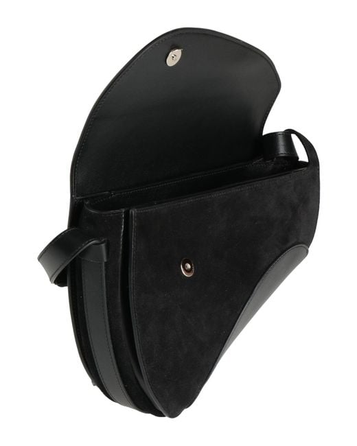 Neous Black Cross-Body Bag Leather