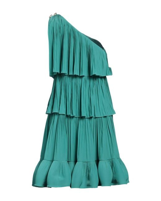 Lanvin Green Mini Dress