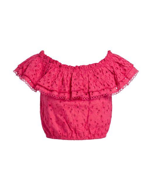 Poupette Pink Fuchsia Top Cotton