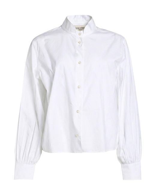 Officine Generale White Shirt Cotton