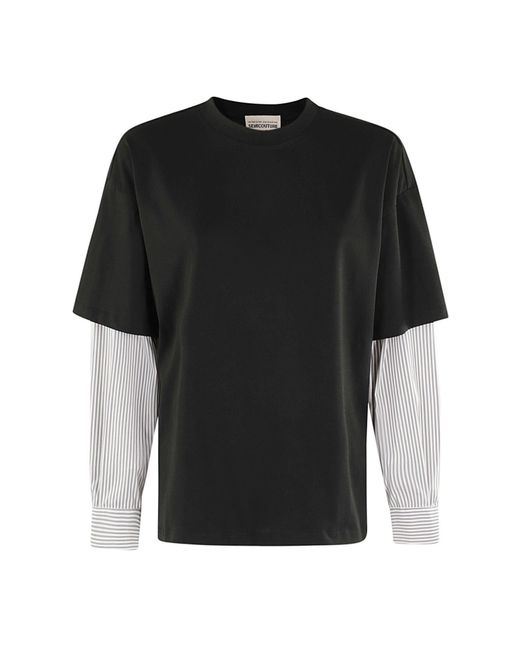 Camiseta Semicouture de color Black