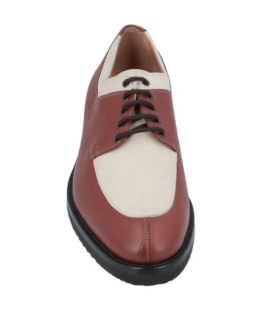 Chaussures à lacets Ferragamo en coloris Brown