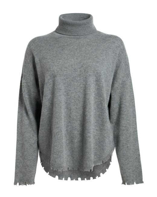 Col Roulé Kujten en coloris Gray