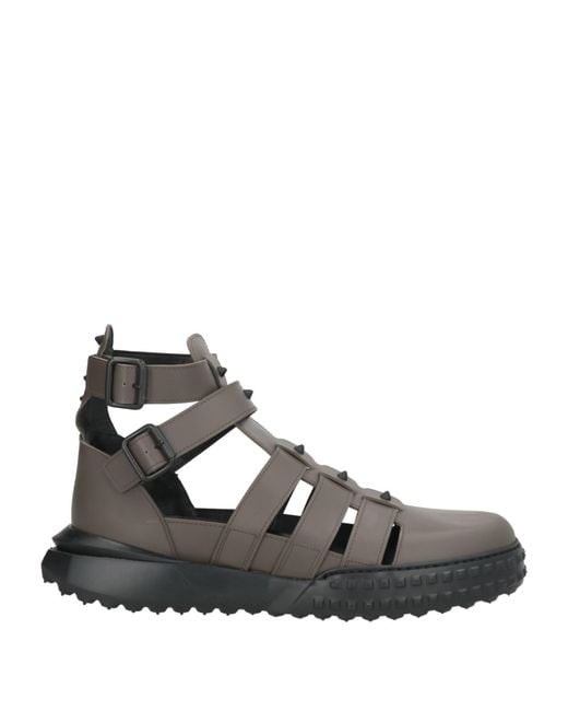 MICH SIMON Multicolor Khaki Sandals Leather for men