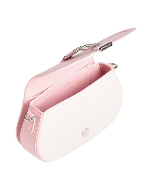 Versace Pink Cross-Body Bag Calfskin, Lambskin