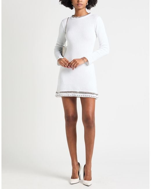 Rabanne White Mini Dresses