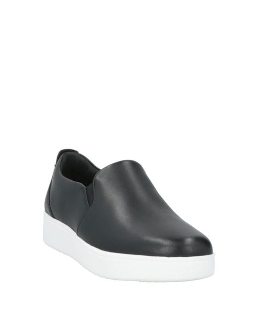 Fitflop Black Sneakers Leather