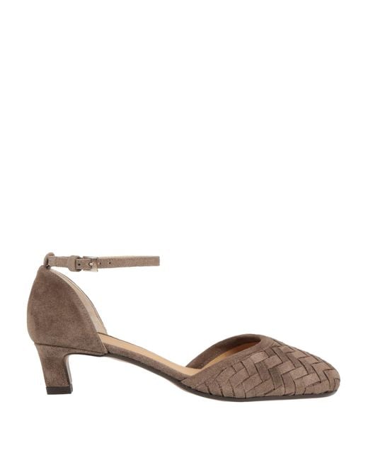 Castaner Green Pumps Leather