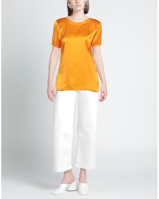 Camicettasnob Orange Top