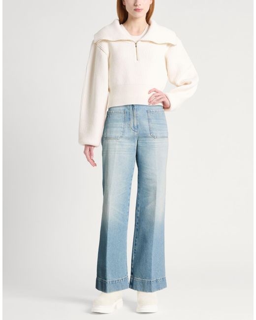 Victoria Beckham Blue Jeans Cotton