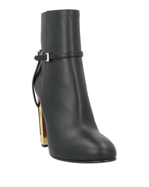 Bottines Fendi en coloris Black