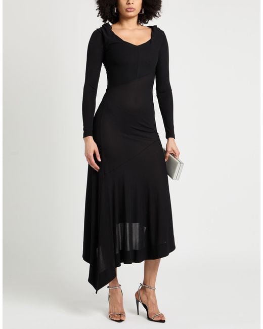 Colville Black Maxi Dress Viscose