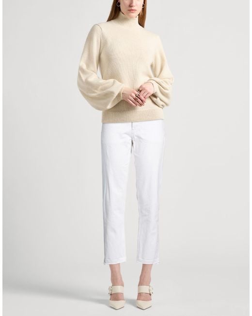 Dior White Jeans Cotton