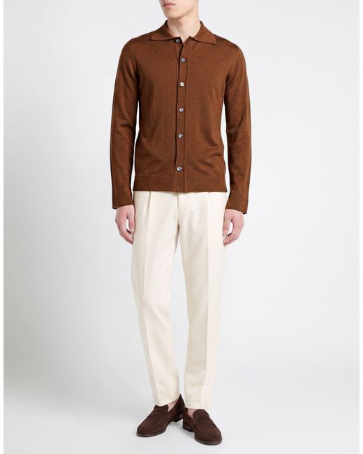 Alpha Studio Hemd in Brown für Herren