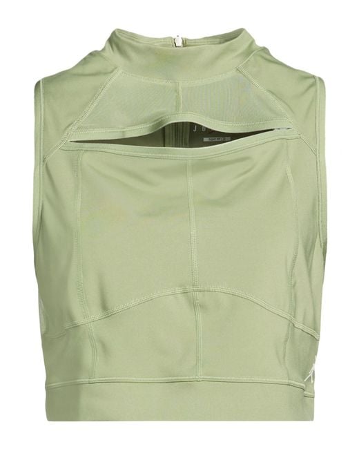 Nike Green Top Polyester, Elastane