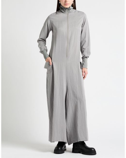 Y-3 Gray Jumpsuit Lyocell, Polyamide