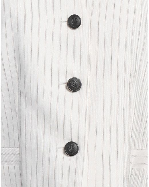 Rag & Bone White Waistcoat