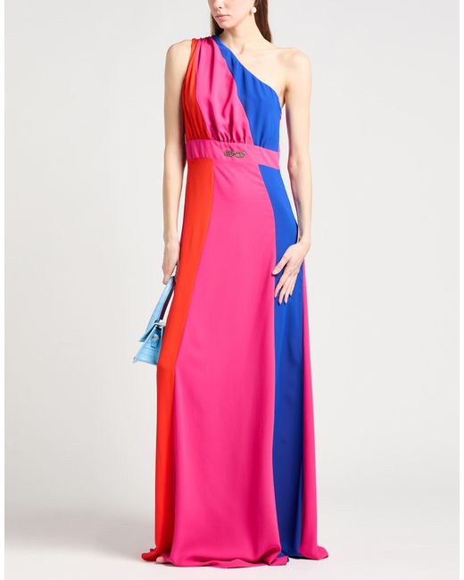 Gaelle Paris Pink Maxi Dress Polyester