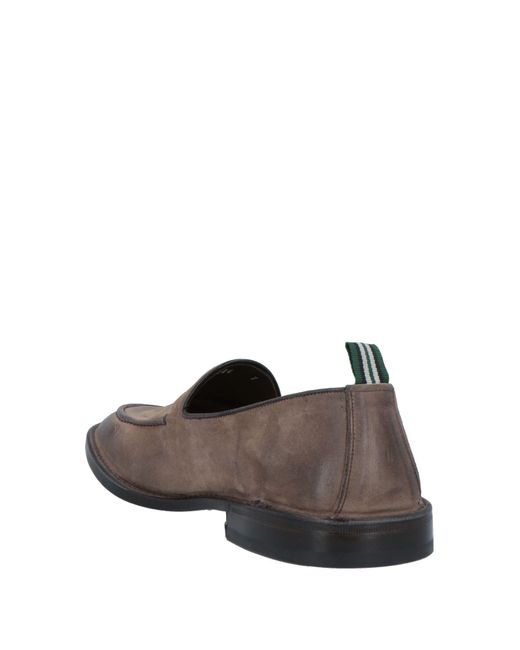 Green George Gray Loafer for men