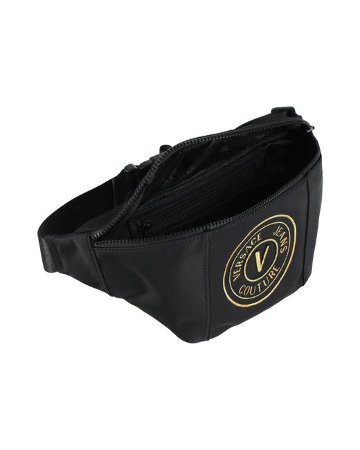 Versace Jeans Couture Black Belt Bags for men