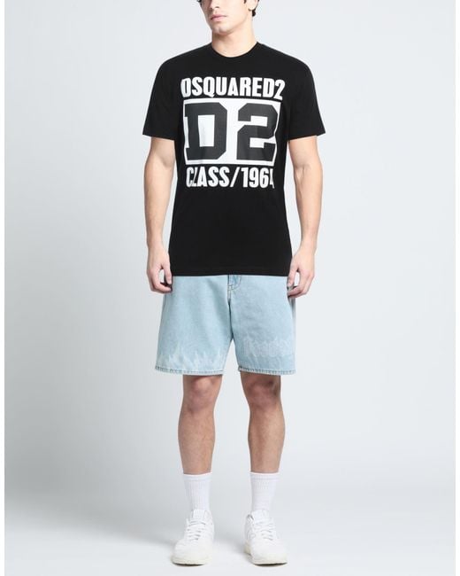 DSquared² Black T-Shirts for men
