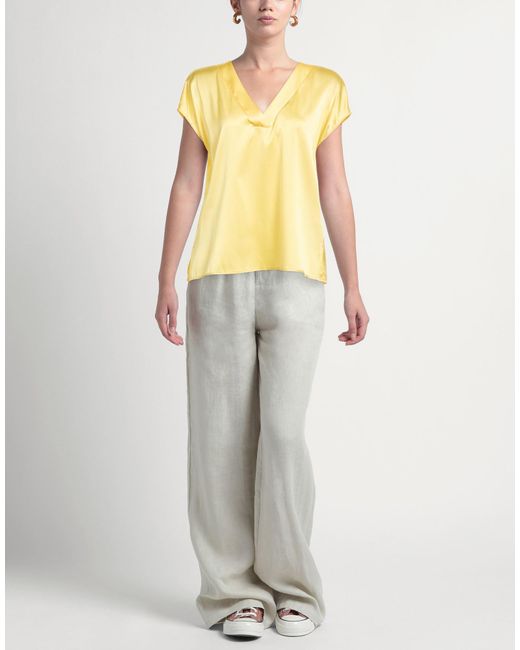 The Mercer N.Y. Yellow Top Silk, Elastane