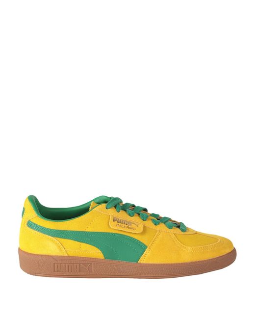 PUMA Yellow Trainers for men