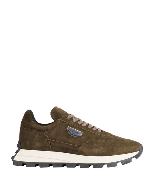 Antony Morato Green Sneakers Leather for men