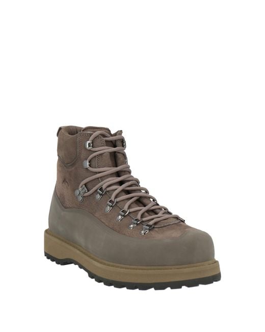 Diemme Brown Roccia Vet Gomma Ankle Boots Leather for men