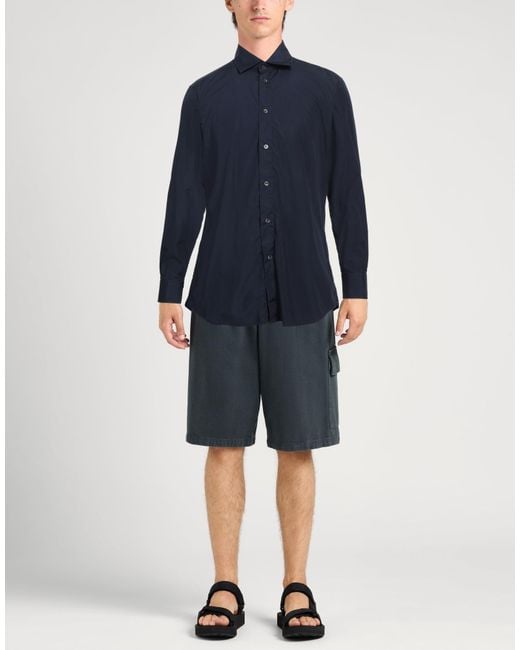 Camicia di Barena in Blue da Uomo