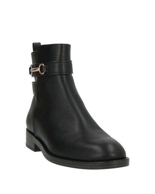 MICHAEL Michael Kors Black Ankle Boots Leather