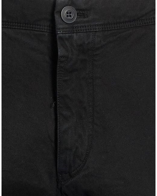 Mason's Black Pants Cotton, Elastane for men