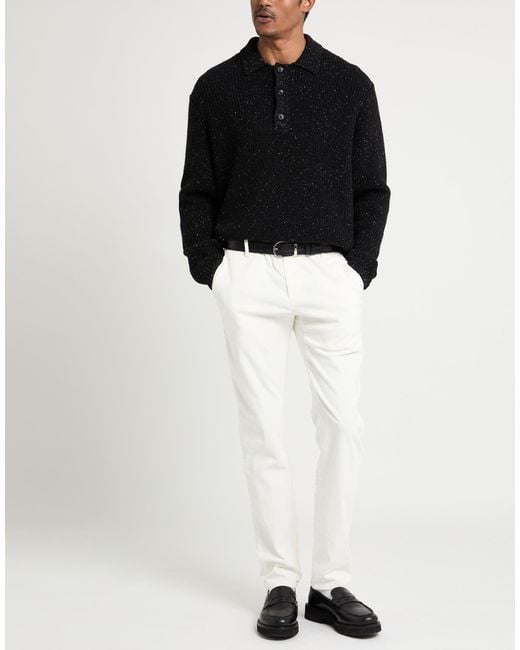 Dondup White Trouser for men