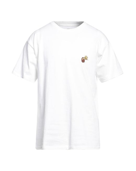T-shirt di A Bathing Ape in White da Uomo