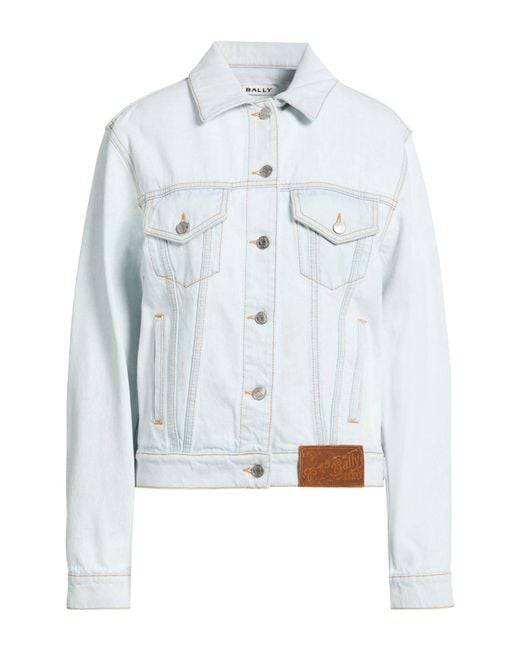 Bally Blue Denim Outerwear