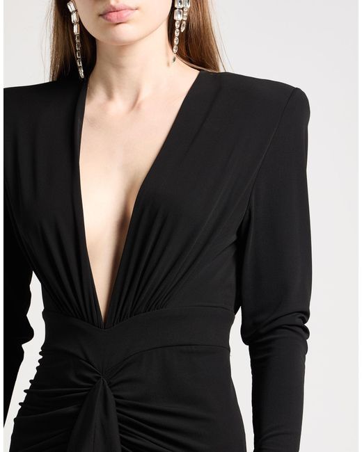 Alexandre Vauthier Black Maxi Dress