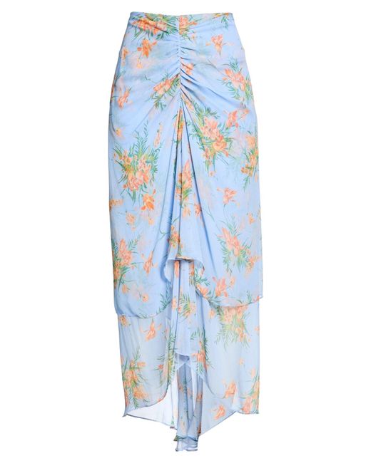 Veronica Beard Blue Midi Skirts