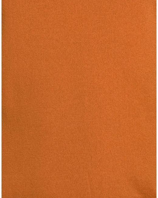 Zanone Orange Turtleneck for men