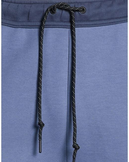 Nike Blue Midnight Pants Cotton, Polyester for men
