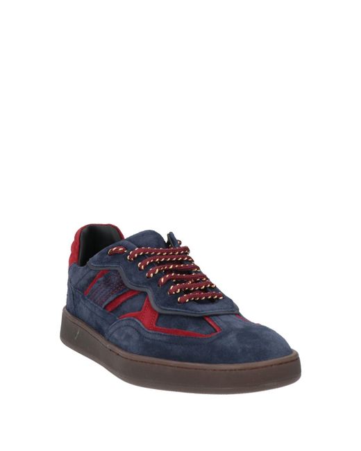 Triver Flight Blue Sneakers Leather