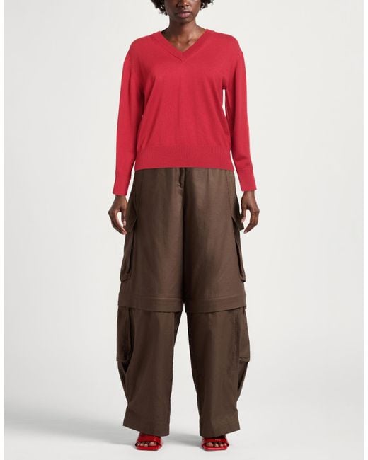 Alpha Studio Red Pullover