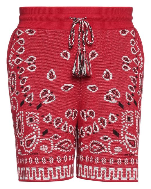 Alanui Red Shorts & Bermuda Shorts for men