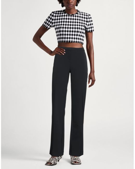 Pinko Blue Pants Polyester, Elastane