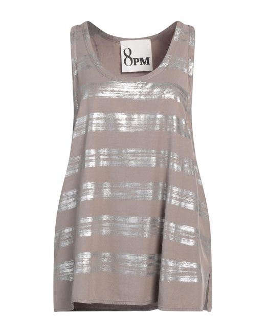 8pm Gray Top