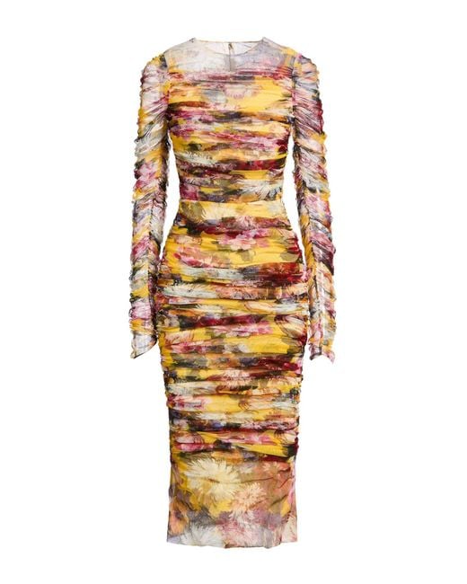 Dolce & Gabbana Metallic Midi Dresses