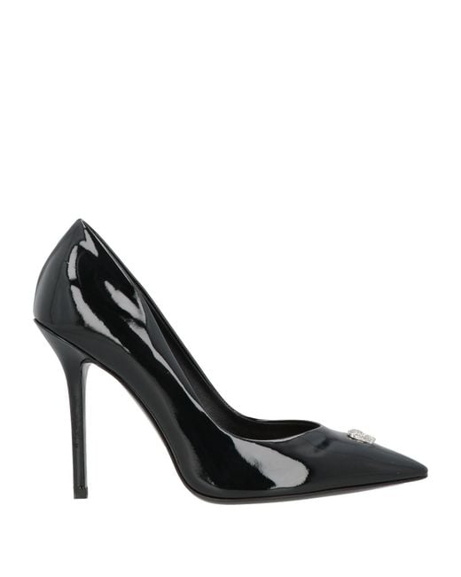 Philipp Plein Black Pumps Leather