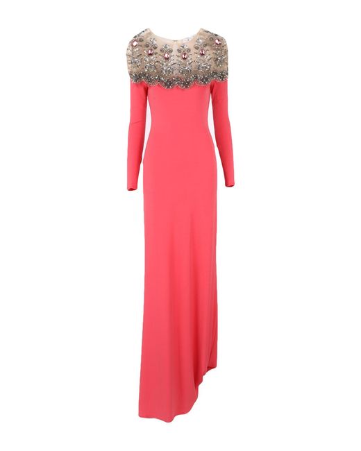 Elisabetta Franchi Pink Maxi Dress