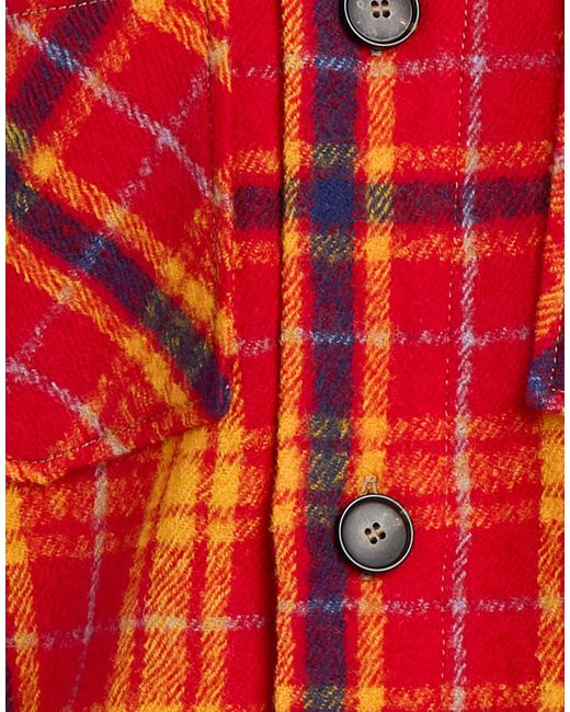 Giada Benincasa Red Jacket Virgin Wool