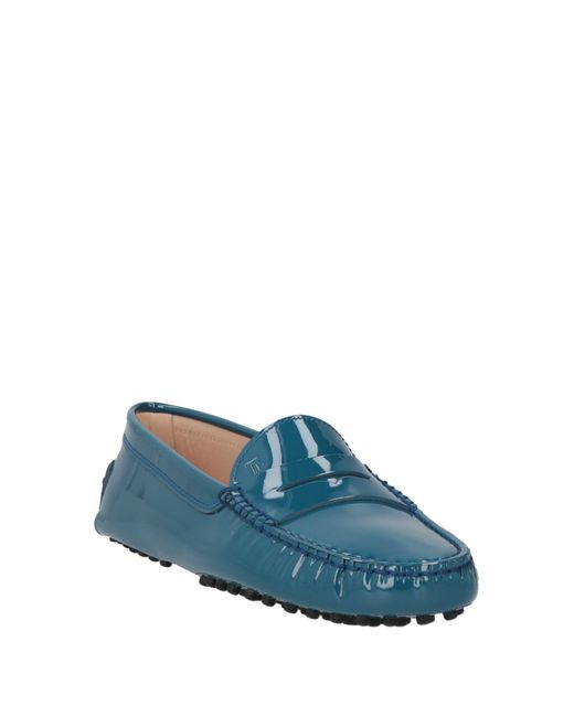 Tod's Blue Mokassin