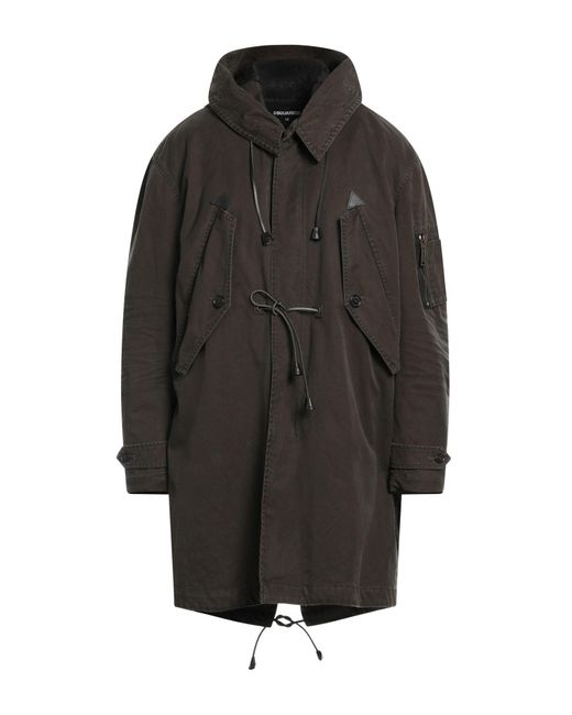 DSquared² Gray Coat for men